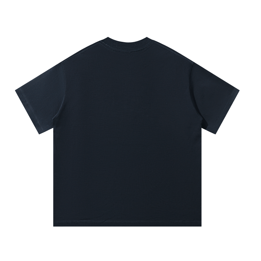 White/Gold Label Oversized T-Shirt