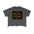 I'm Still R.E.A.L Distressed Hem T-Shirt