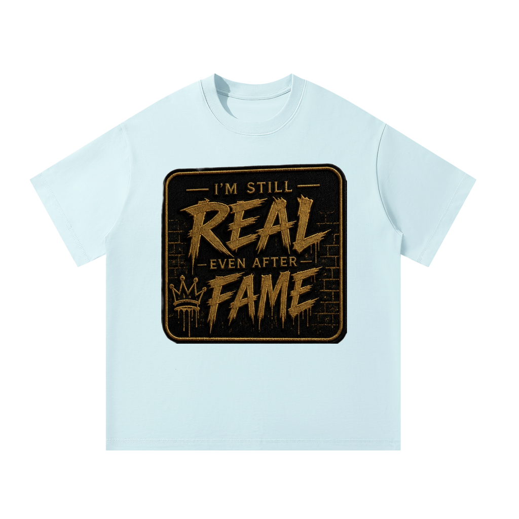 Black/Gold Label Oversized T-Shirt