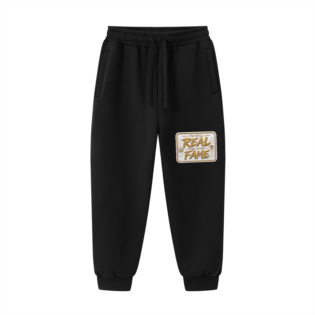 White/Gold Label Jogged Sweatpants